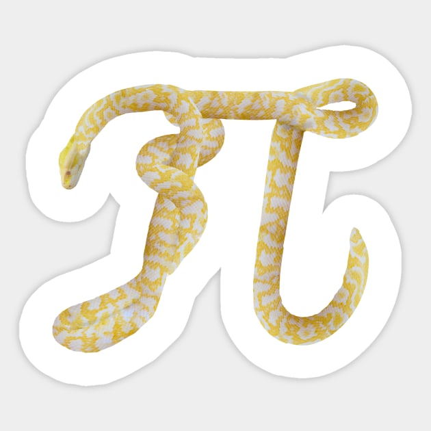 Pi-thon Sticker by scottsherwood